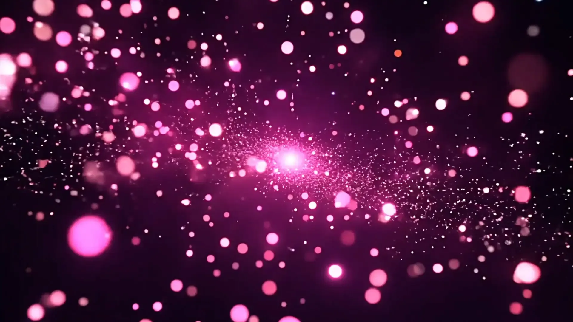 Sparkling Pink Particle Overlay for Beauty and Luxury Brands